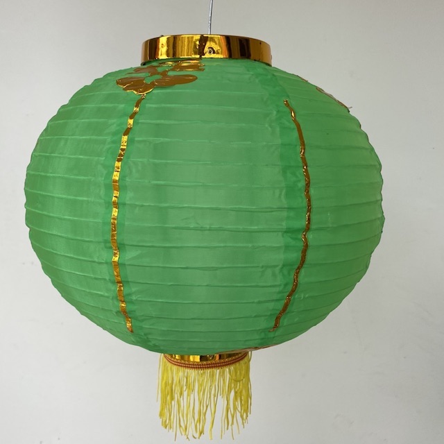 LANTERN, Asian - Assorted Sizes Green